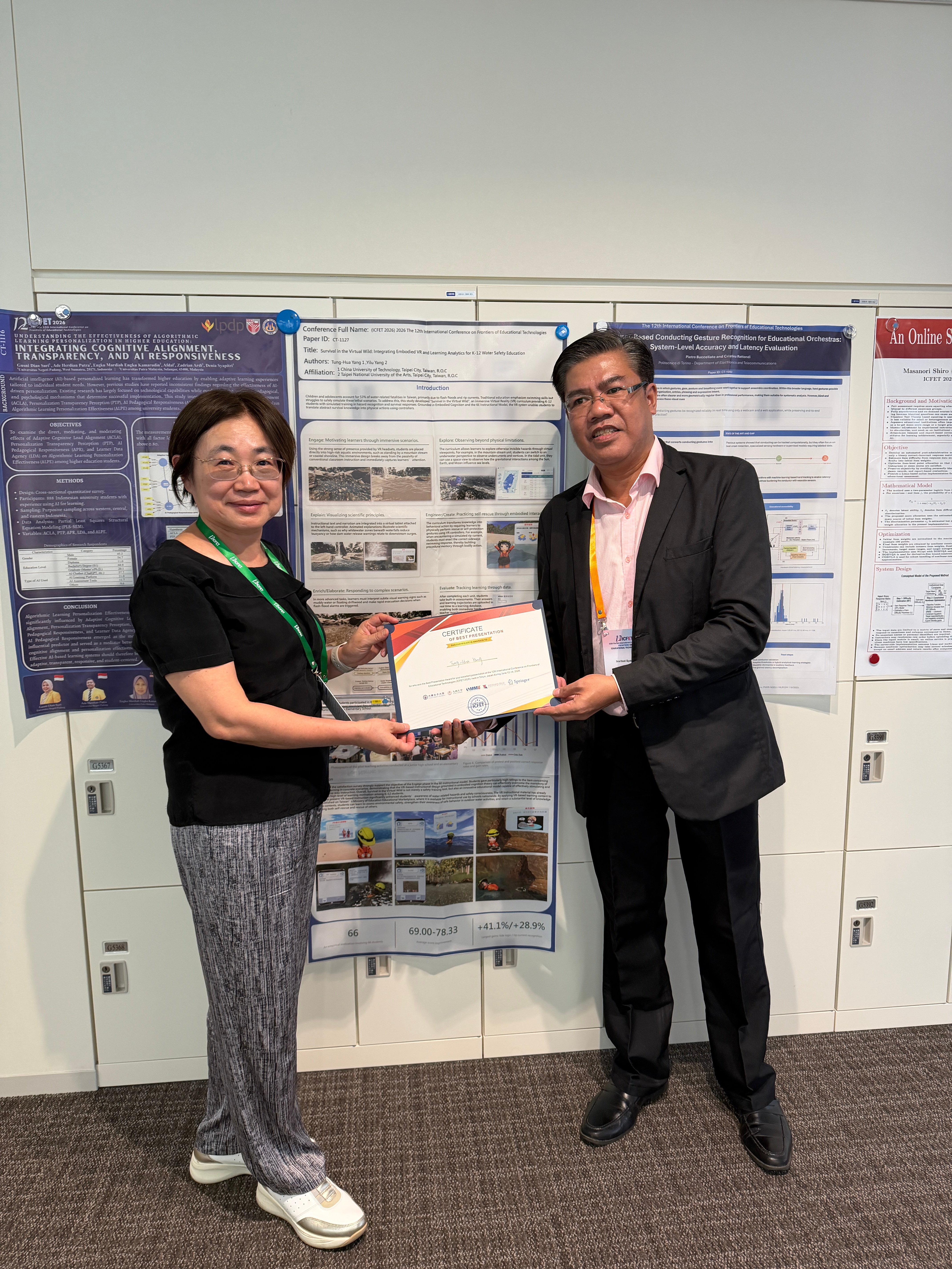 ICFET 2026 Best Presentation Poster